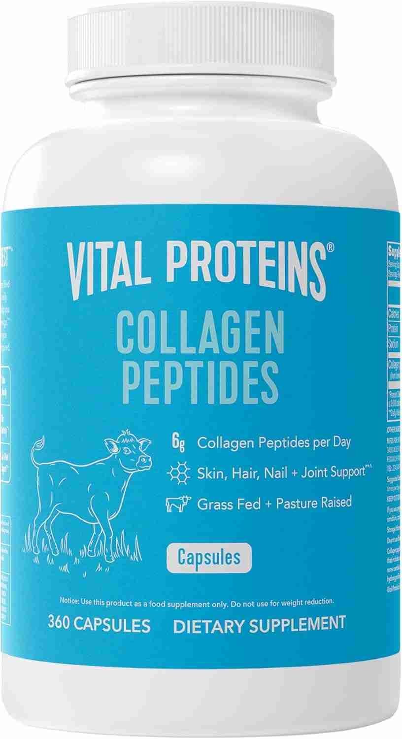 Vital Proteins Collagen Peptides Capsules for Women, Collagen Supplement 360 Capsules | Choice Wholesales