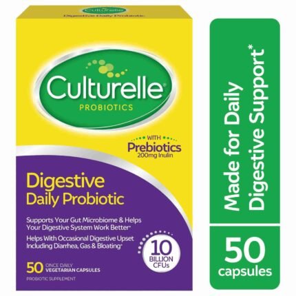 Culturelle Digestive Daily Probiotic Supplement, for Digestive and Gut Health, 50 Count | Choice Wholesales