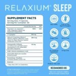 Relaxium Sleep Aid for Adults, Melatonin 5mg with Magnesium Glycinate, Sleep-Promoting Valerest & Ashwagandha, Non-Habit Forming | Choice Wholesales