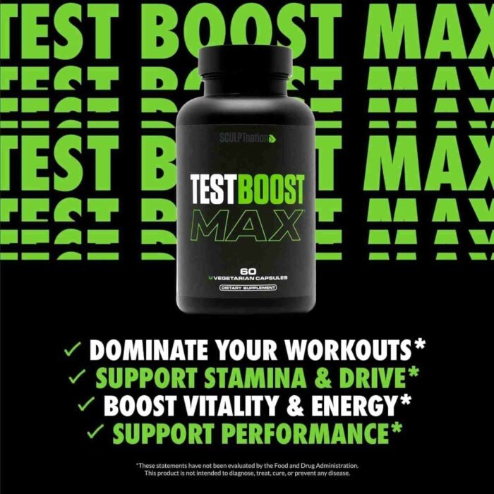 Sculpt Nation V Shred Test Boost Max – 60 Capsules | Wholesale with Low MOQ | Choice Wholesales