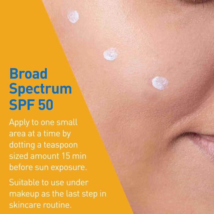 CeraVe Hydrating Face Mineral Sunscreen Lotion SPF 50 for All Skin Types, 2.5 fl oz | Choice Wholesales
