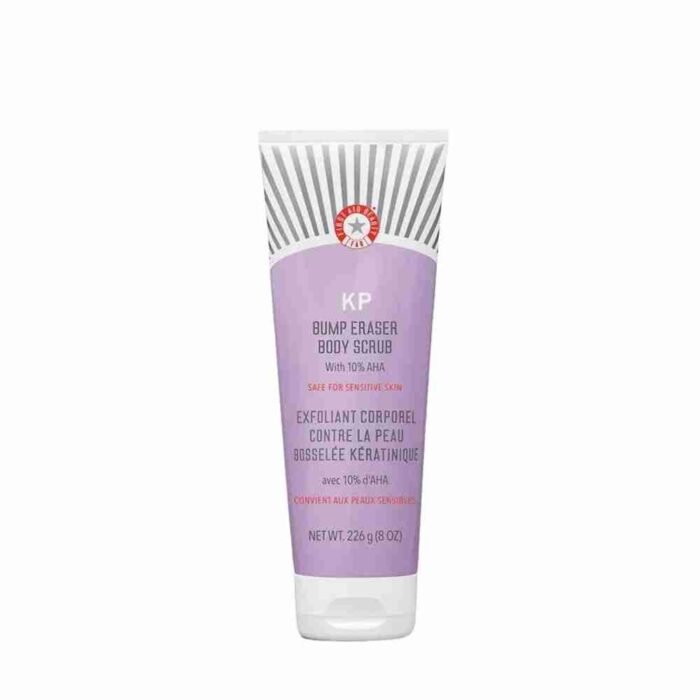 First Aid Beauty KP Bump Eraser Body Scrub Exfoliant for Keratosis Pilaris with 10% AHA – 8 oz | Choice Wholesales