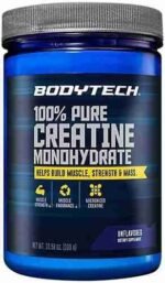 BodyTech 100% Pure Creatine Monohydrate Powder – Premium Micronized Creatine for Enhanced Muscle Strength and Performance – | Choice Wholesales