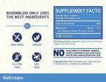 BioEmblem Triple Magnesium Complex | 300mg of Magnesium Glycinate, Malate, Citrate for Muscles, Nerves, Energy | High Absorption | Choice Wholesales