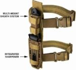 Gerber Gear LMF II Infantry Survival Tactical Knife – Fixed Blade with 4.84″ Partially Serrated Blade and Textured Grip – | Choice Wholesales