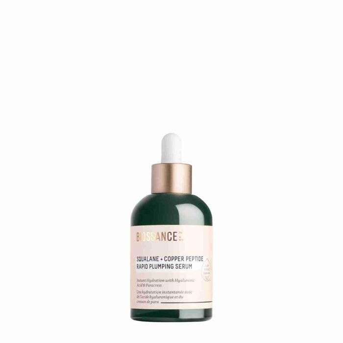 BIOSSANCE Squalane + Copper Peptide Rapid Plumping Serum | Choice Wholesales