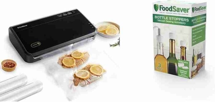 FoodSaver Vacuum Sealer Machine, Automatic Bag Detection, Sous Vide Friendly, with sealer bags, roll, handheld vacuum sealer, | Choice Wholesales