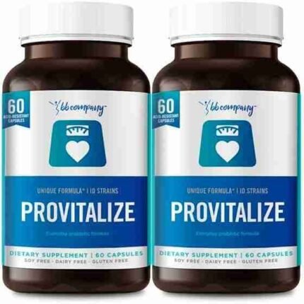 BB Company Provitalize | Probiotics for Women Digestive Health, Menopause | Sexy Midsection Curves, Bloat, Joint Support |