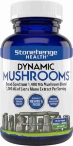 Stonehenge Health Dynamic Mushrooms – 60 Capsules | Nootropic Support at Wholesale Prices | Choice Wholesales