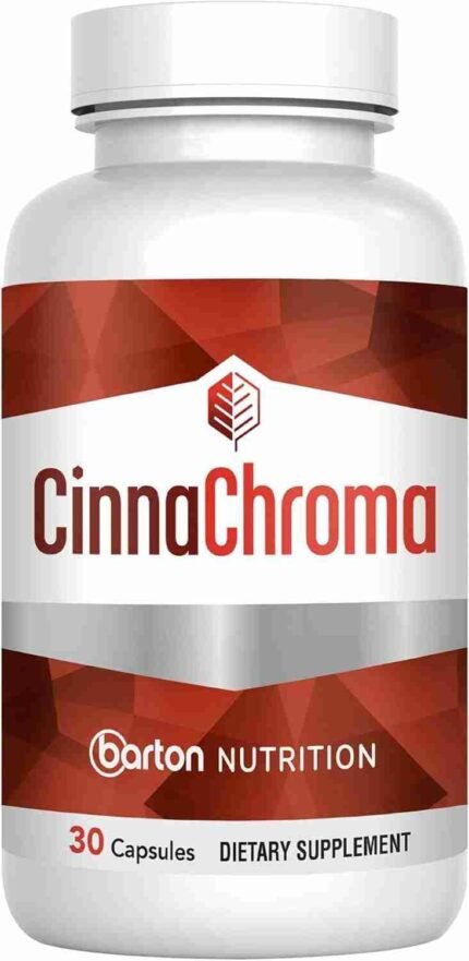 CinnaChroma Blood Sugar Support - 60 Capsules | Promote Healthy Glucose Levels