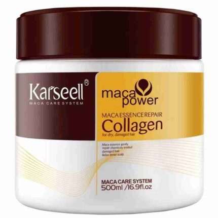 Karseell Collagen Hair Treatment Deep Repair Conditioning Argan Oil Collagen Hair Mask Essence for Dry Damaged Hair All Hair