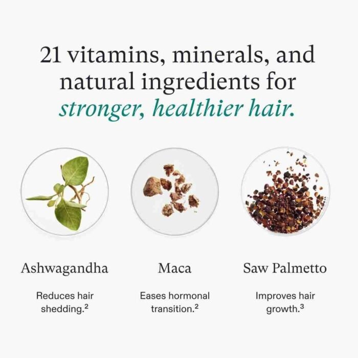 Nutrafol Women’s Balance Hair Growth Supplements, Ages 45 and Up, Clinically Proven for Visibly Thicker Hair and Scalp Coverage, | Choice Wholesales