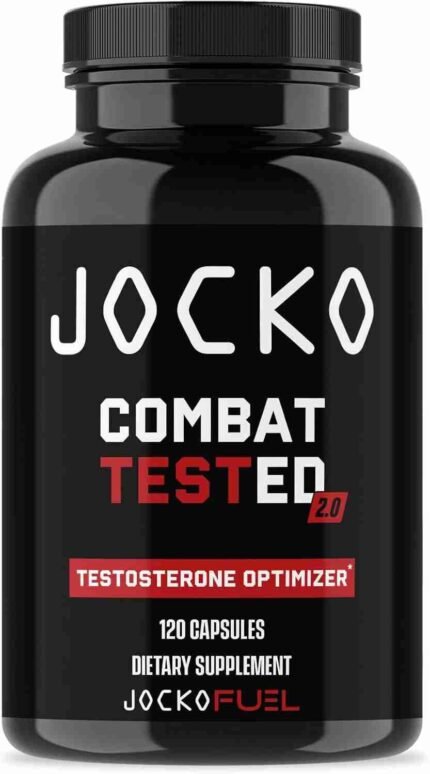 Jocko Fuel Test Booster for Men - Natural Endurance, Stamina Strength Booster
