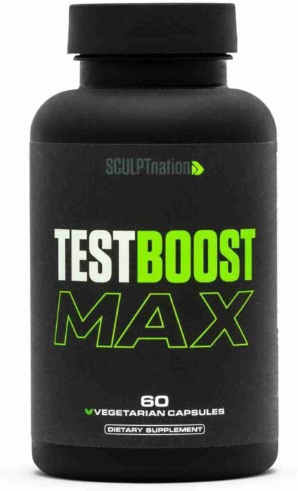 Sculpt Nation by V Shred Test Boost Max - Testosterone Supplement for Men - Tribulus Terrestris for Men
