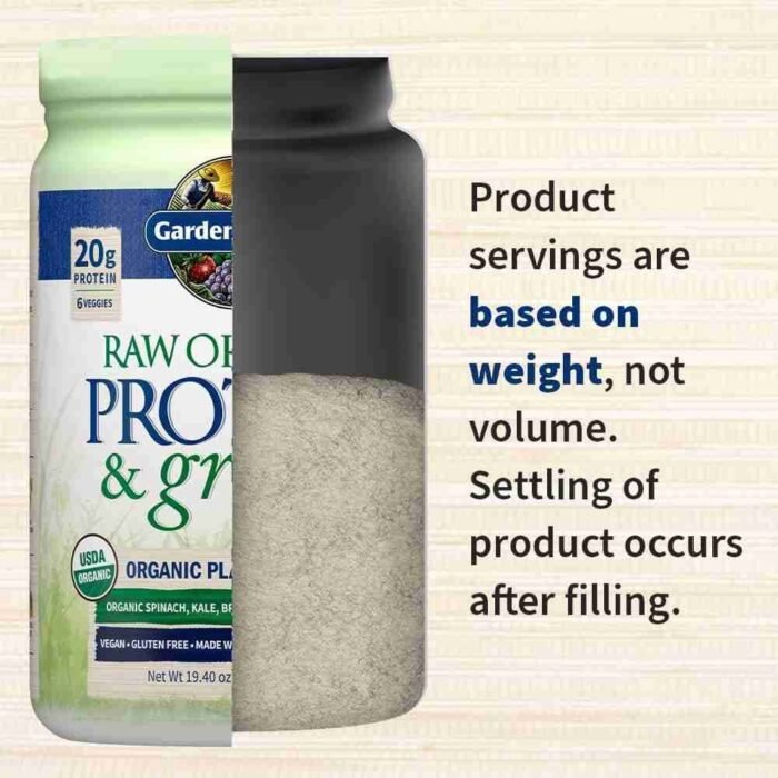 Garden of Life Raw Organic Protein & Greens – Chocolate – Vegan Protein Powder for Women and Men | Choice Wholesales