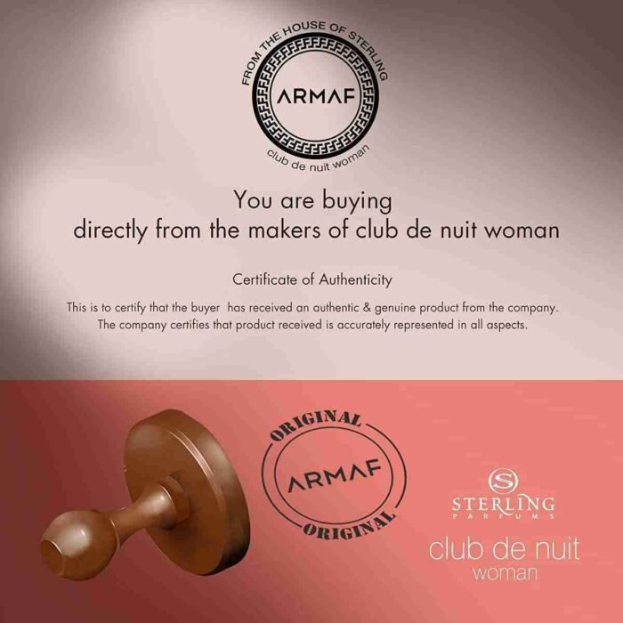 Armaf Club De Nuit for Women Eau de Parfum Spray, 6.8 Ounce | Choice Wholesales