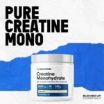 Bucked Up Creatine Monohydrate 250 Grams Micronized Powder, Essentials (50 Servings) | Choice Wholesales