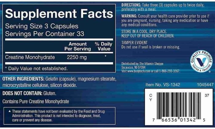 BodyTech 100% Pure Creatine Monohydrate Powder – Premium Micronized Creatine for Enhanced Muscle Strength and Performance – | Choice Wholesales