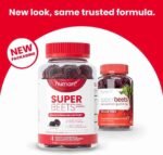 humanN SuperBeets Circulation Gummies – Heart-Healthy Energy, Grape Seed Extract & Beet Root Powder – Pomegranate Berry Flavor, | Choice Wholesales