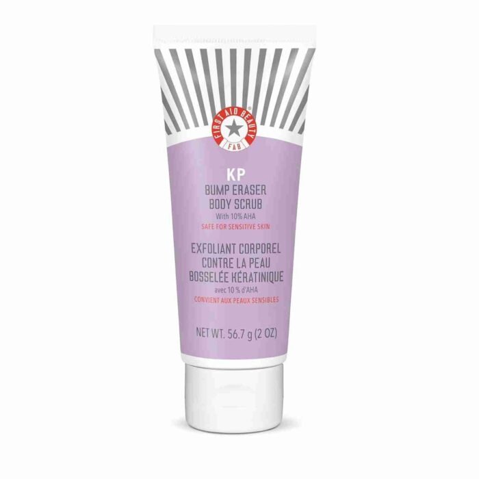 First Aid Beauty KP Bump Eraser Body Scrub Exfoliant for Keratosis Pilaris with 10% AHA – 8 oz | Choice Wholesales