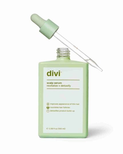 Divi Scalp Serum for Thinning Hair, 30ml – Clinically Tested, Nourishing Formula with Amino Acids, Caffeine & Rosemary Oil –