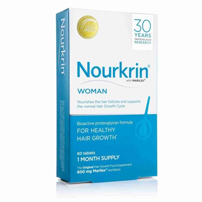 Nourkrin Woman for Healthy Hair Growth food supplement with Marilex, biotin and silica 60 tablet pack (1 month supply) | Choice Wholesales