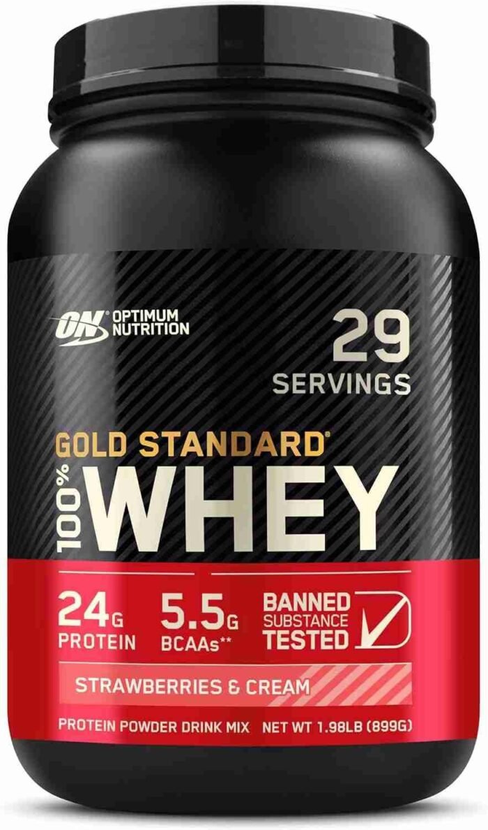 Optimum Nutrition Gold Standard 100% Whey Protein Powder, Double Rich Chocolate, 5 Pound (Packaging May Vary) | Choice Wholesales