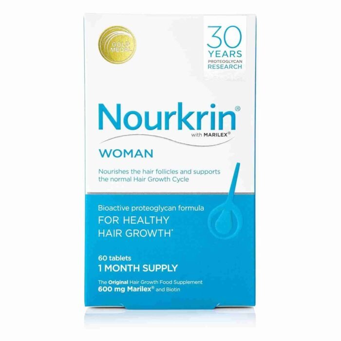 Nourkrin Woman for Healthy Hair Growth food supplement with Marilex, biotin and silica 60 tablet pack (1 month supply) | Choice Wholesales