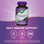 Nature’s Way Sambucus Elderberry Immune Gummies, Daily Immune Support for Kids and Adults*, with Vitamin C, Vitamin D3, Zinc, | Choice Wholesales