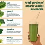 Suja Organic Greens Powder Probiotic Blend, Spirulina, Daily Superfood Drink or Smoothie Mix for Immune Support, Digestion, & | Choice Wholesales