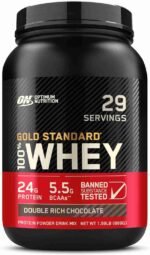 Optimum Nutrition Gold Standard 100% Whey Protein Powder, Double Rich Chocolate, 5 Pound (Packaging May Vary) | Choice Wholesales