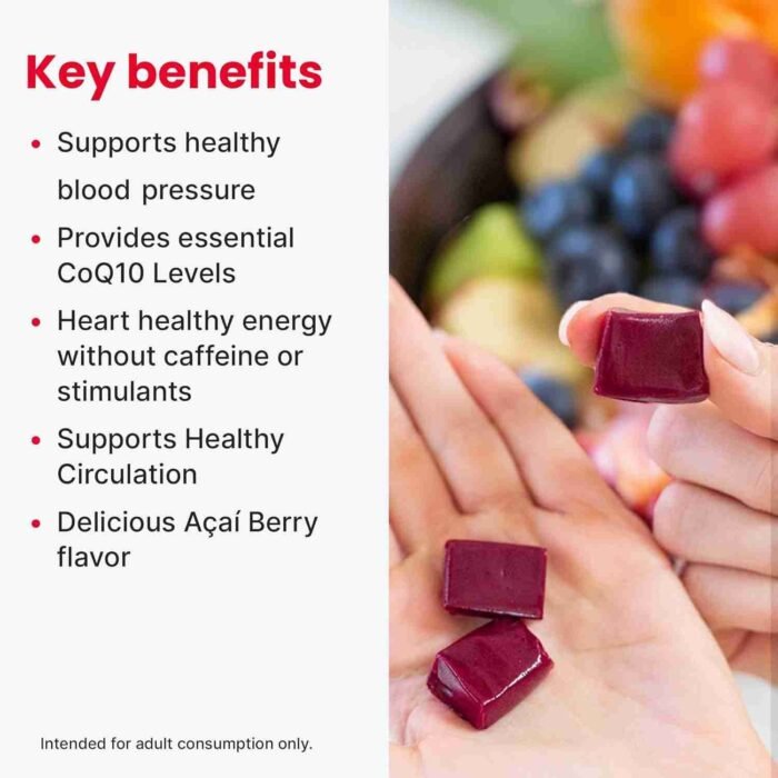 humanN SuperBeets Heart Chews, Nitric Oxide and Blood Pressure Support, Grape Seed Extract & Non-GMO Beet Root Powder Energy | Choice Wholesales