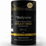 Be Bodywise Pure Himalayan Shilajit Gummies Gold I Lab Tested I No Added Sugar I Ashwagandha, Gokshura| Fulvic Acid & 85+ Trace | Choice Wholesales