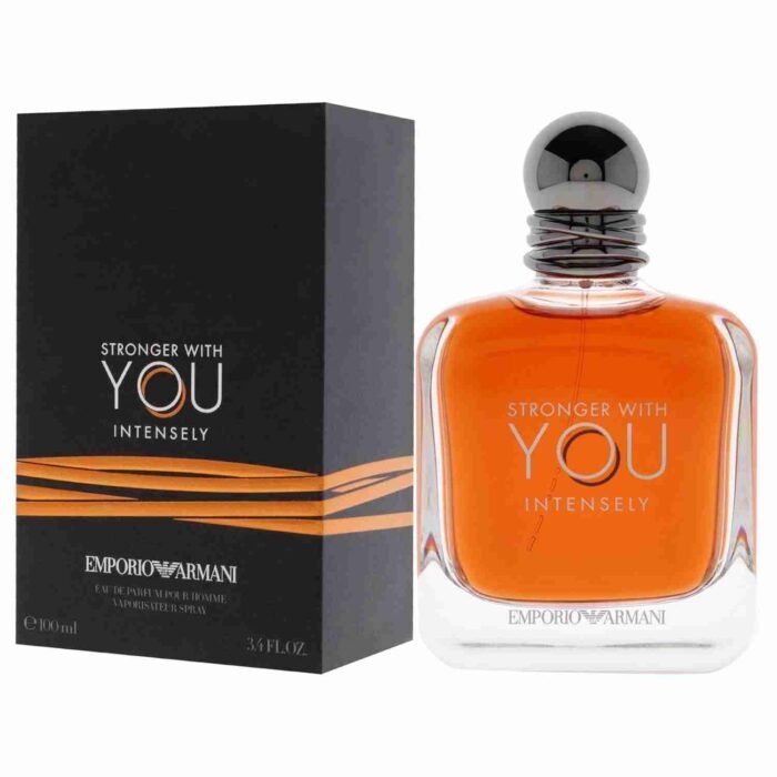 GIORGIO ARMANI Emporio Stronger With You Intensely for Men Eau De Parfum, Clean, 3.4 Fl Oz | Choice Wholesales