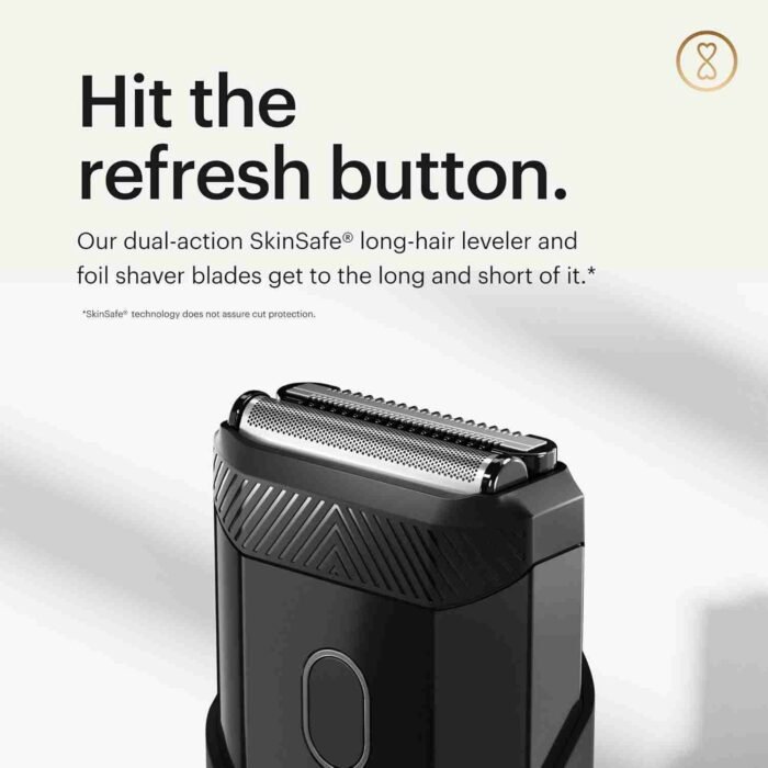 MANSCAPED® The Handyman™ Compact Face Shaver – Portable Men’s Travel Facial Hair Groomer, USB-C Rechargeable Razor, | Choice Wholesales