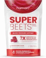 humanN SuperBeets Heart Chews Advanced – 100mg of CoQ10 Plus Beetroot & Grape Seed Extract, 60 Count | Choice Wholesales