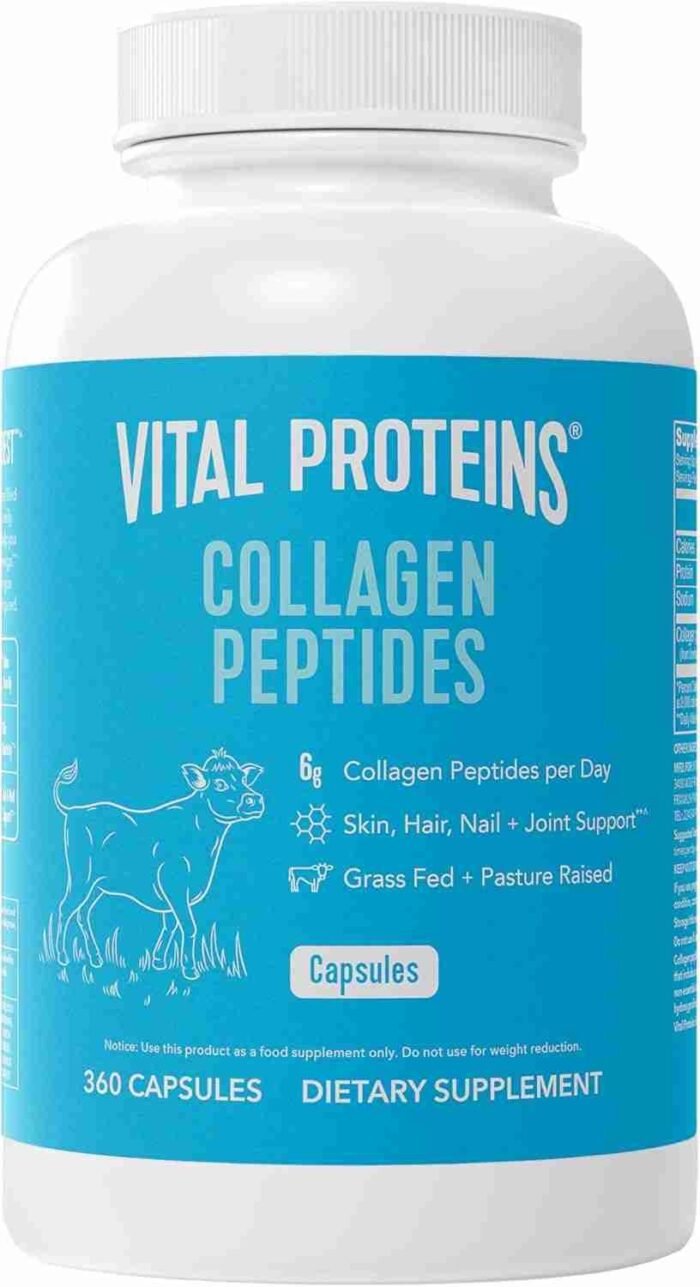 Vital Proteins Collagen Peptides Capsules for Women, Collagen Supplement 360 Capsules | Choice Wholesales