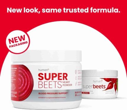 HumanN SuperBeets Beetroot Powder – Nitric Oxide Boost for Blood Pressure, Circulation & Heart Health Support – Non-GMO | Choice Wholesales