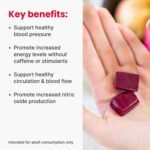 humanN SuperBeets Heart Chews, Nitric Oxide and Blood Pressure Support, Grape Seed Extract & Non-GMO Beet Root Powder Energy | Choice Wholesales