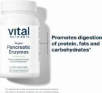Vital Nutrients Vegan Pancreatic Enzymes – for Women & Men – Enzymes for Digestion Support Gut Health – Relief from Gas & | Choice Wholesales