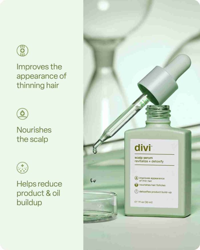 Divi Scalp Serum for Thinning Hair, 30ml – Clinically Tested, Nourishing Formula with Amino Acids, Caffeine & Rosemary Oil – | Choice Wholesales