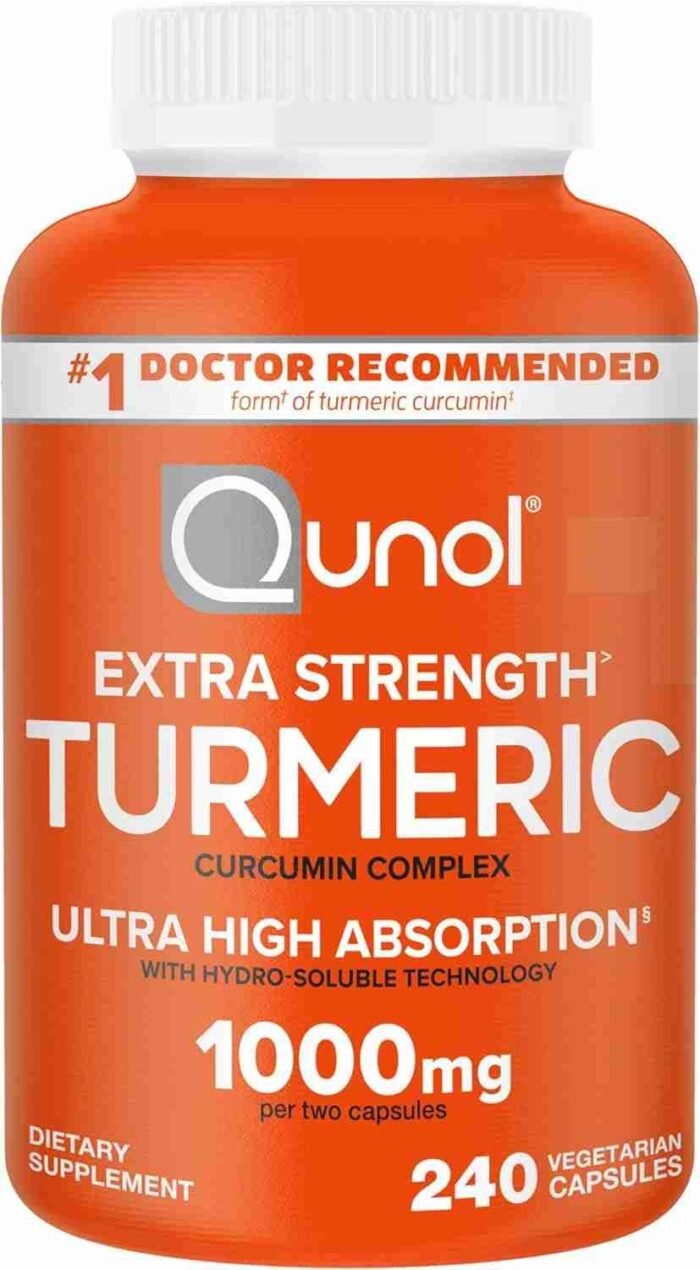 Qunol Turmeric Curcumin with Black Pepper – 120 Softgels | Wholesale with Low MOQ | Choice Wholesales