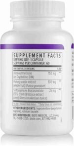 bioTE Nutraceuticals – DIM SGS + – Hormone + Detox (60 Capsules) | Choice Wholesales