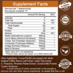 Mushroom Coffee for Smoothies/Latte, Mushroom Powder Blend (57 Servings) with Lions Mane, Reishi, Cordyceps, Turkey Tail, Chaga | Choice Wholesales