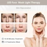 Led-Face-Tool，LED Light Therapy Facial Mask，7 in 1 Beauty Equipment for Skin Care at Home | Choice Wholesales