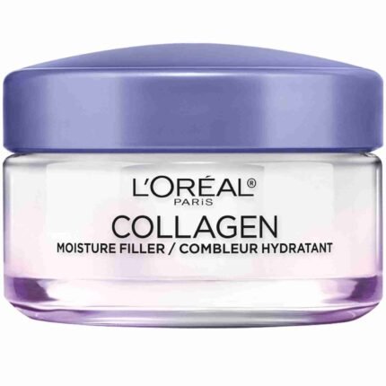 L'Oreal Paris Collagen Daily Face Moisturizer, Reduce Wrinkles, Face Cream 3.4 oz