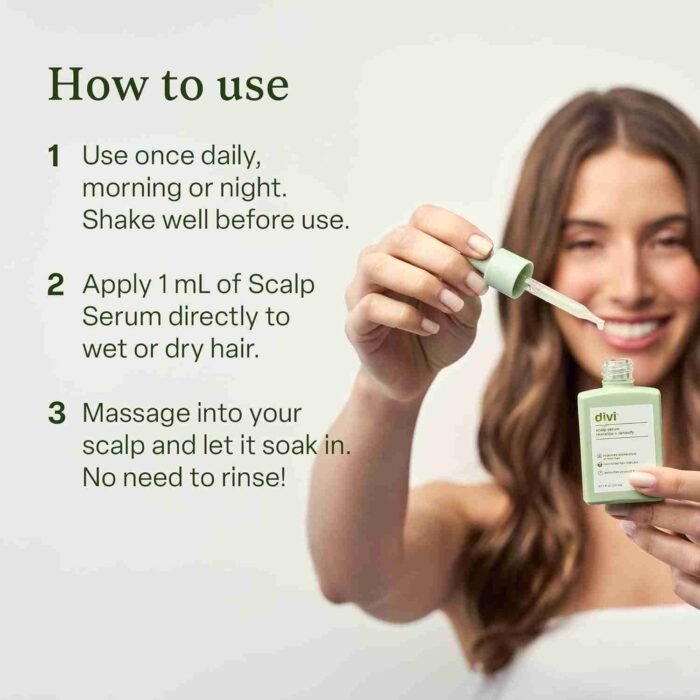Divi Scalp Serum for Thinning Hair, 30ml – Clinically Tested, Nourishing Formula with Amino Acids, Caffeine & Rosemary Oil – | Choice Wholesales