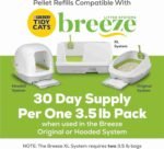 Purina Tidy Cats Litter, Breeze Litter Pellets to be Used with Breeze Litter System, Prevents Dust and Tracking, 3.5 LB Each | Choice Wholesales