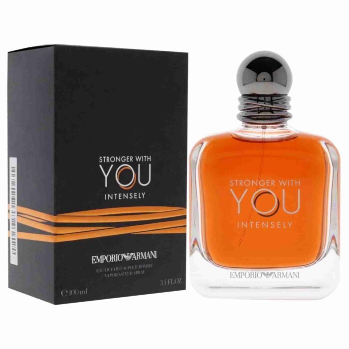 GIORGIO ARMANI Emporio Stronger With You Intensely for Men Eau De Parfum, Clean, 3.4 Fl Oz | Choice Wholesales