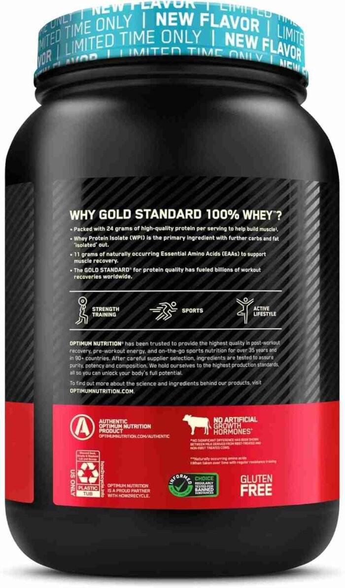 Optimum Nutrition Gold Standard 100% Whey Protein Powder, Double Rich Chocolate, 5 Pound (Packaging May Vary) | Choice Wholesales